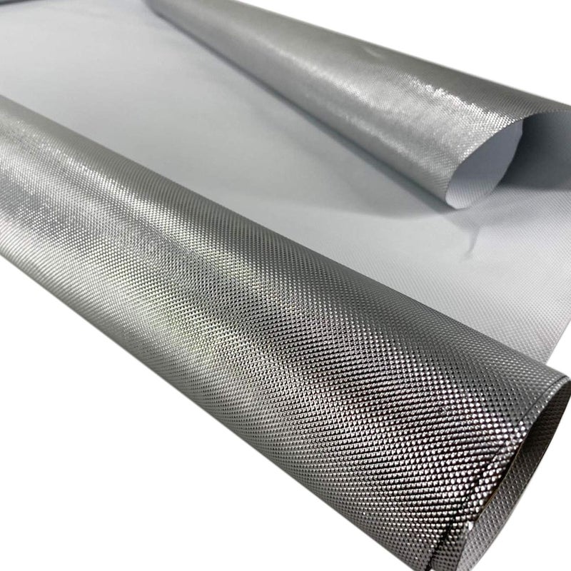 HFS (R) 6Mil Diamond Film Foil Roll Highly Reflective Aluminum Mylar for Grow Rooms and Greenhouses 4FT x 25FT - Image 5