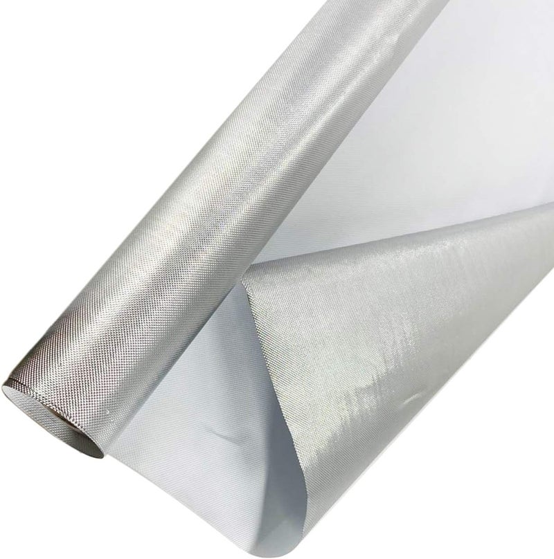 HFS (R) 6Mil Diamond Film Foil Roll Highly Reflective Aluminum Mylar for Grow Rooms and Greenhouses 4FT x 25FT - Image 1