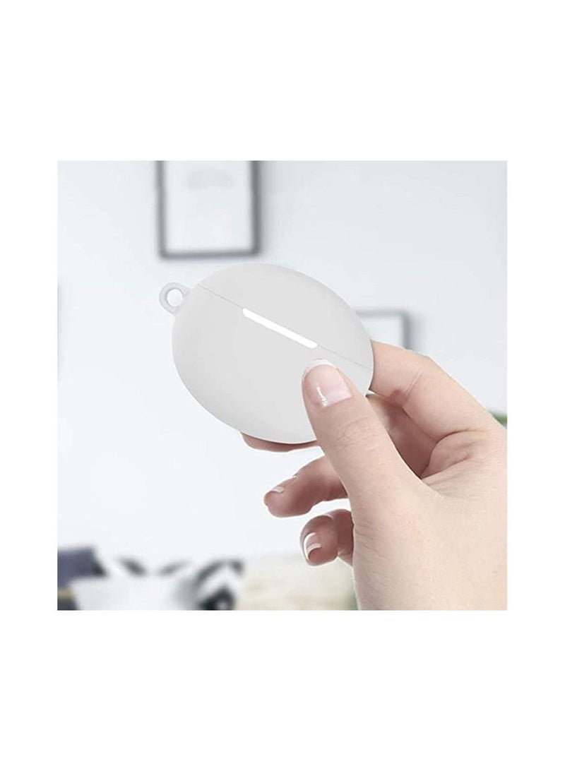 Silicone Case Cover for Huawei FreeBuds PRO with Carabiner and Charging Port Accessibility anti shock, full protection - Image 2