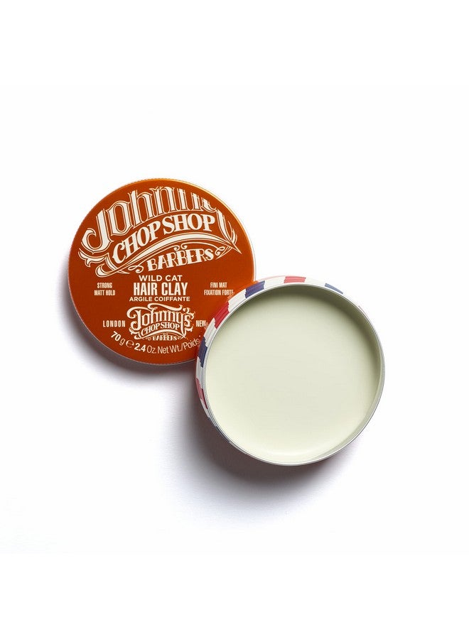 Johnny's Chop Shop Wild Cat Hair Clay - Image 3