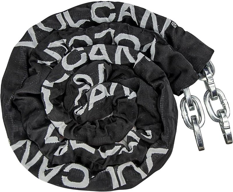 VULCAN Security Chain - Premium Case-Hardened - 3/8 Inch x 9 Foot (+/-2 Inches) - Chain Cannot Be Cut with Bolt Cutters or Hand Tools - Image 1