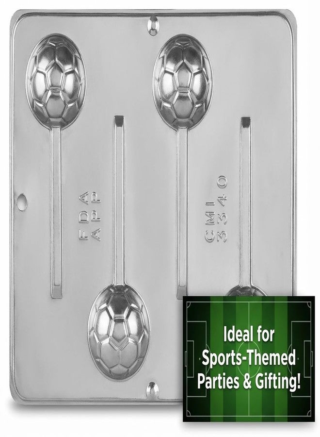 Lollipops Soccer Ball Lollipop Chocolate Candy Mold 3340-4 Cavities - Image 4