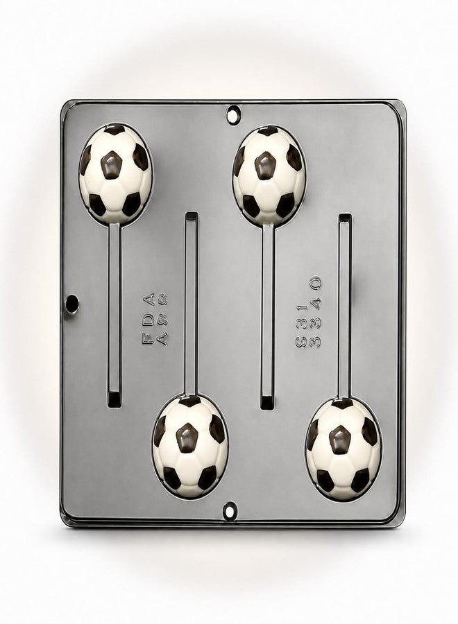 Lollipops Soccer Ball Lollipop Chocolate Candy Mold 3340-4 Cavities - Image 5