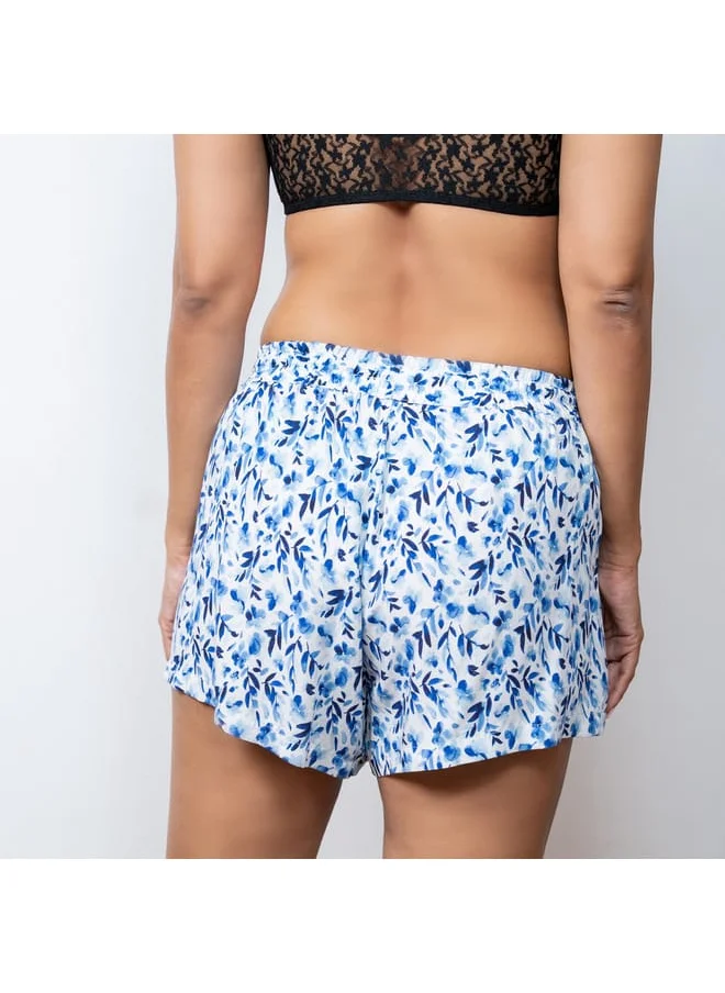 Aadaraya Set of 2 - Aadaraya Assorted Shorts with Drawstring Closure