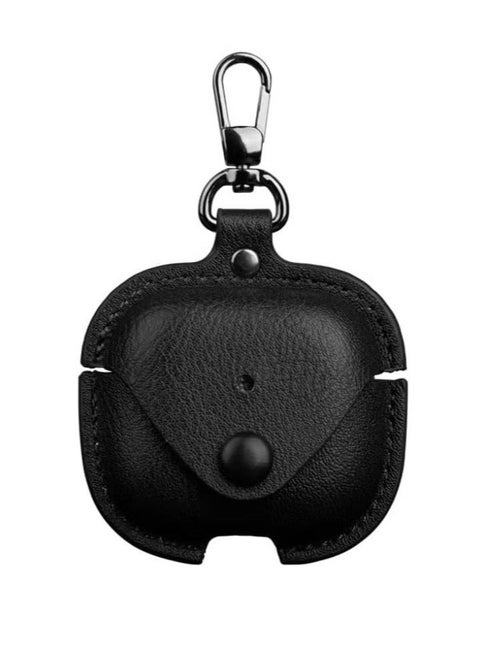 ELTRAZONE Case Compatible with AirPods 4 2024 – PU Leather with Keyring Included, Anti-Scratch Protective Case Cover for AirPods 4 2024