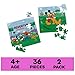 Spin Master Games Disney Puzzles Mickey Mouse 2Pack 36 Pieces Jigsaw Puzzles in Storage Tubes Disney Toys Mickey Mouse Clubhouse Kids Puzzles for Ages 4 Up - Image 4