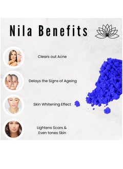 OGAILI the Nila Powder Face Mask - Harness the power of natural indigo leaf powder for thorough cleansing and a radiant complexion  - Image 4