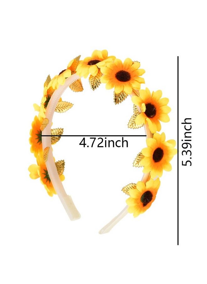 Sunflower Hairband For Girls - Summer Wedding Hair Accessories, Adjustable Size - 1 Count - pzsku/Z7F7F142D598B575CC0C5Z/45/_/1735214504/185acd4f-85ad-40cb-9069-fa1acfbf565b