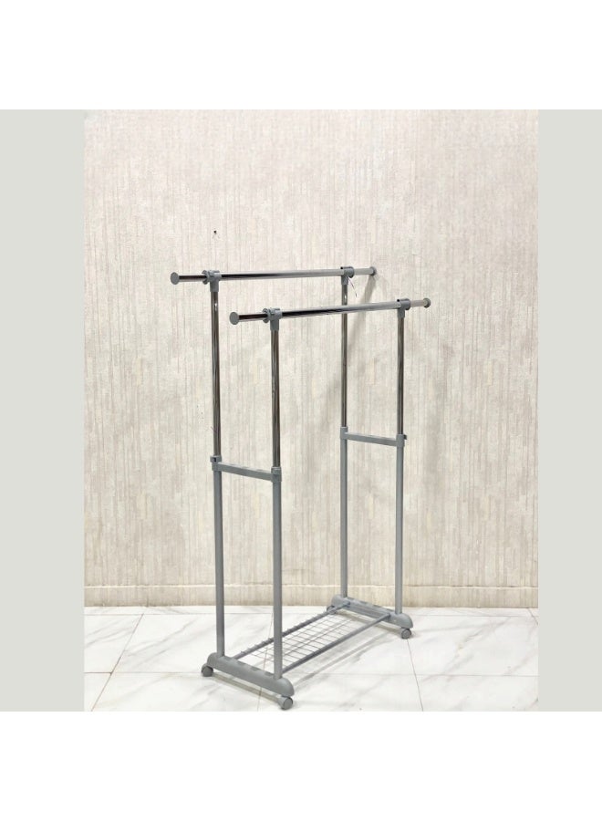 alsaada home Rack Clothing, gray, 40x70x150 cm - Image 1