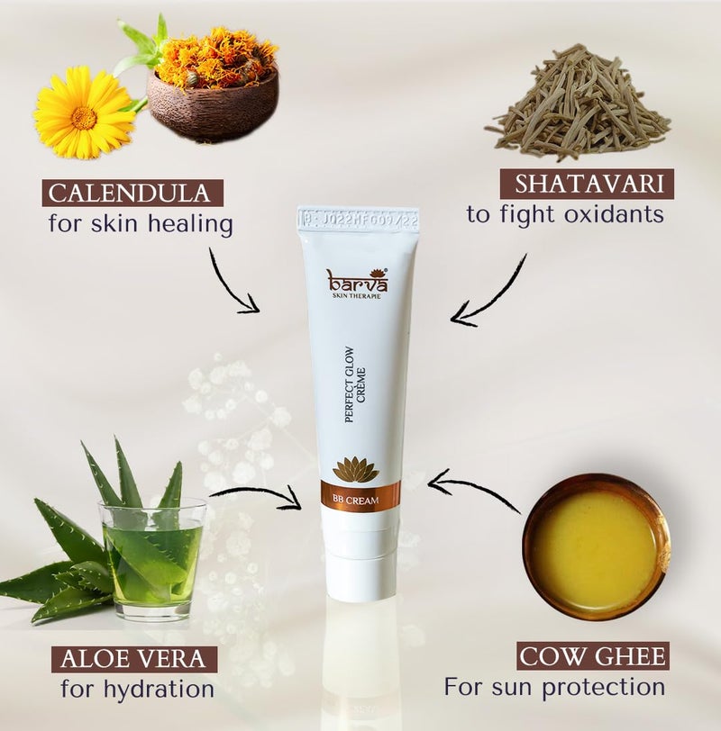 Barva Perfect Glow Creme Sun Protective Long Lasting Lightweight BB Cream 10 ml - Image 4