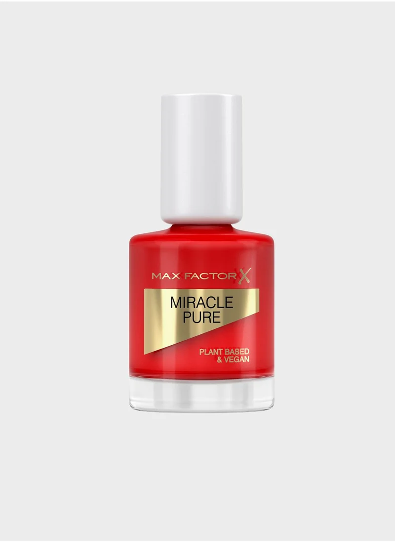 Max Factor Miracle Pure Nail Colour - 305 - Scarlet Poppy, 12ml