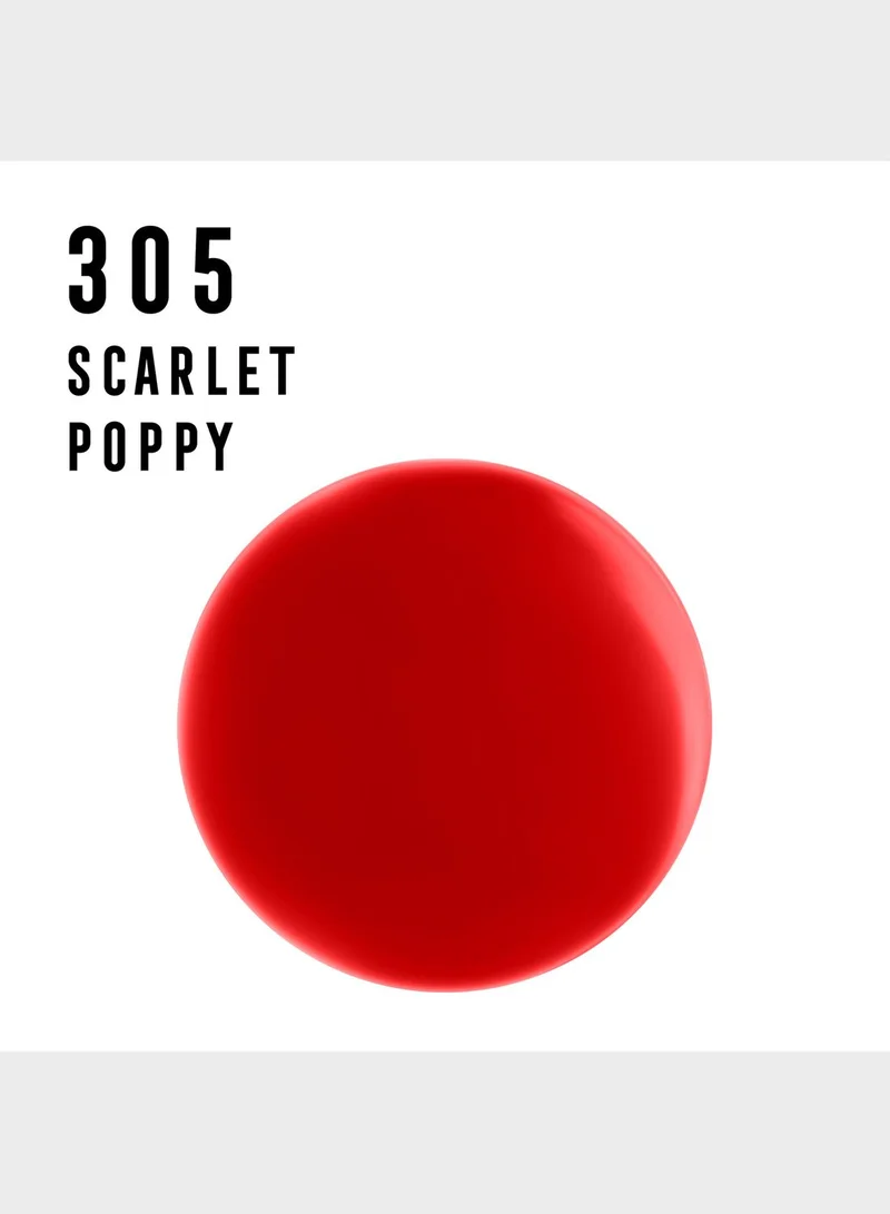 Max Factor Miracle Pure Nail Colour - 305 - Scarlet Poppy, 12ml