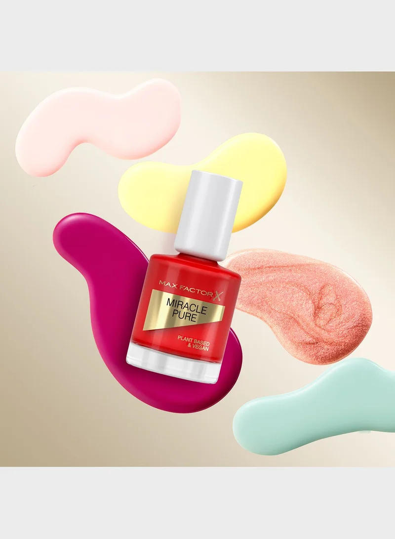 Max Factor Miracle Pure Nail Colour - 305 - Scarlet Poppy, 12ml
