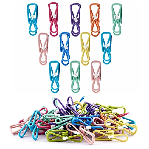 Zalduig Zalduig Chip Clips30PCS PVC Coated Material Food Packaging Clip Clips Bag ClipsBag ClipsClips for PackageChip ClipClothes PinsMixed Colors 30pcs115 x 472 x 106 