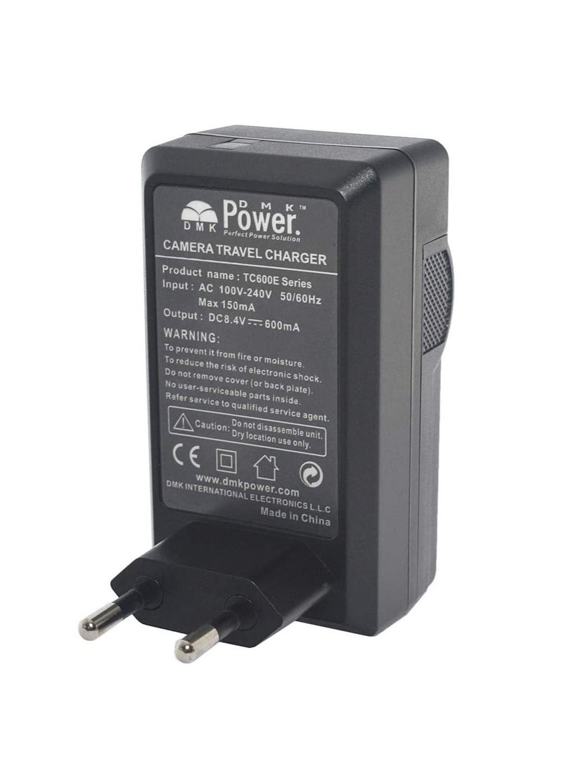 DMK Power NB-10L Battery Charger TC600E Compatible with Canon PowerShot G15 SX40 SX50 HS G1X etc Cameras - Image 2
