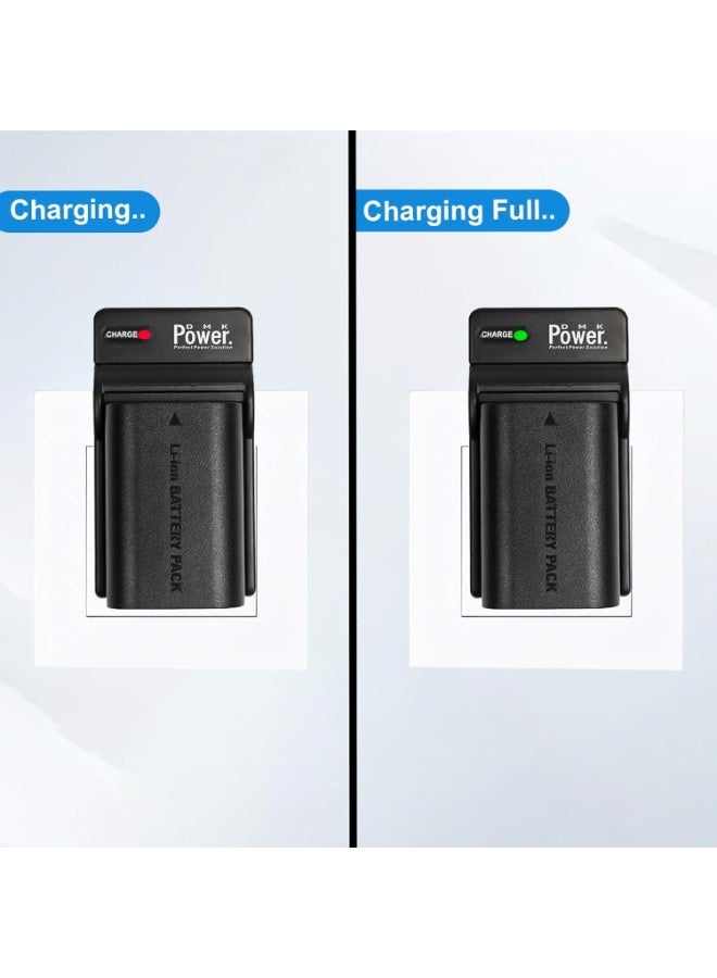 DMK Power NB-10L Battery Charger TC600E for Canon PowerShot NB-10L Batteries (G15, G16, G1 X, SX40 HS, SX50 HS, SX60 HS & More) - Image 5