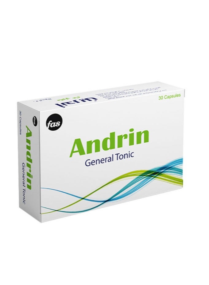 fas Andrin General Tonic 30 Capsules  - Image 1