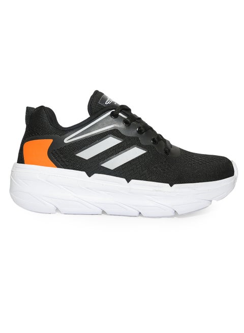 Sportive Light-Weight Lace-up Sneakers For Men