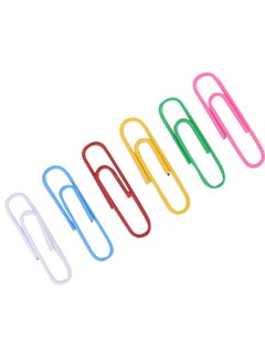 Deli Deli Paper Clips 1 box - 33mm, Assorted Colors, E39716  - Image 3