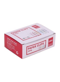 Deli Deli Paper Clips 1 box - 33mm, Assorted Colors, E39716  - Image 4