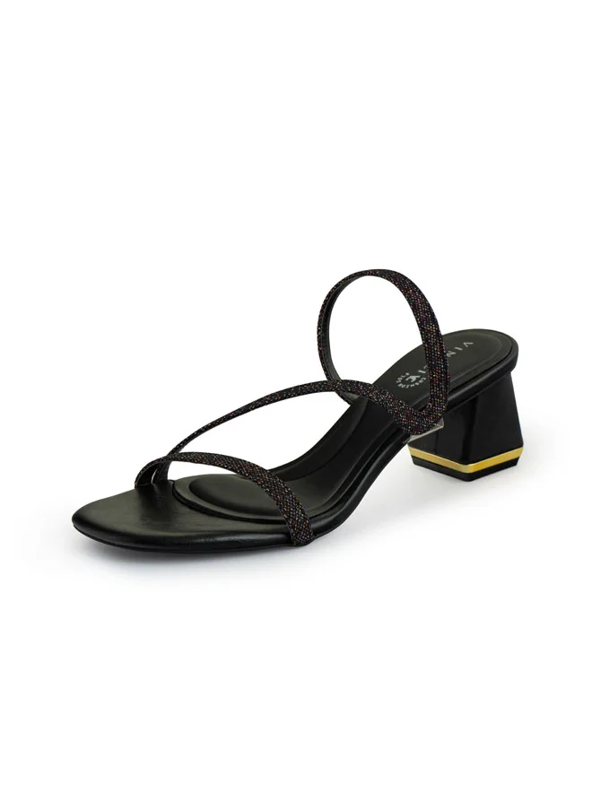 Vincci Women Multi Strap Mid Heel Sandals