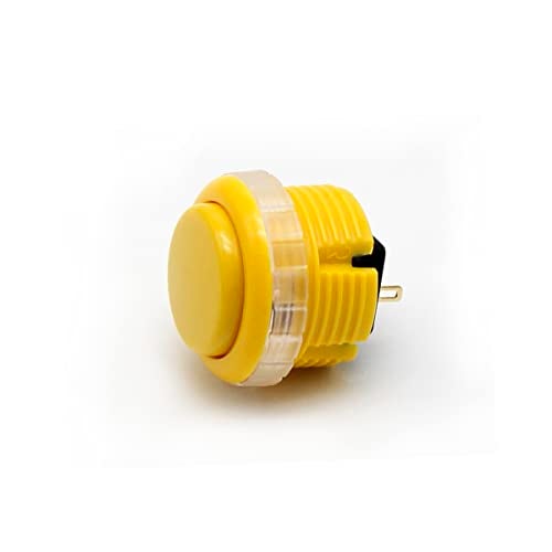 qanba Gravity LX 30mm Mechanical Pushbutton Switch Button Arcade Buttons DIY Kit Boxed Yellow A03 - Image 3