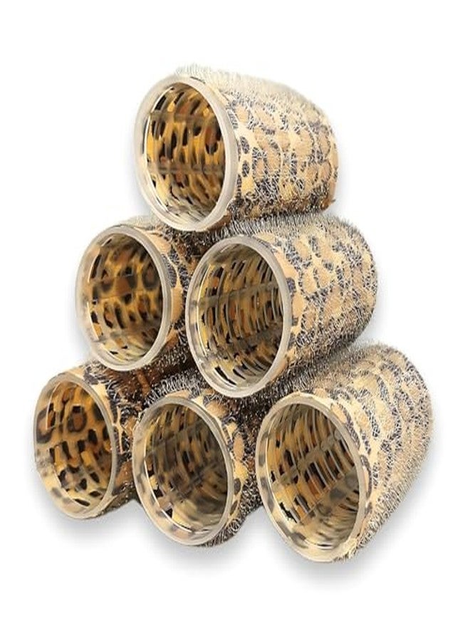 Scarlet Line Professional Hair Curling Rollers - Hairdressing Self Grip Plastic Curlers for Home n Salon - Image 1