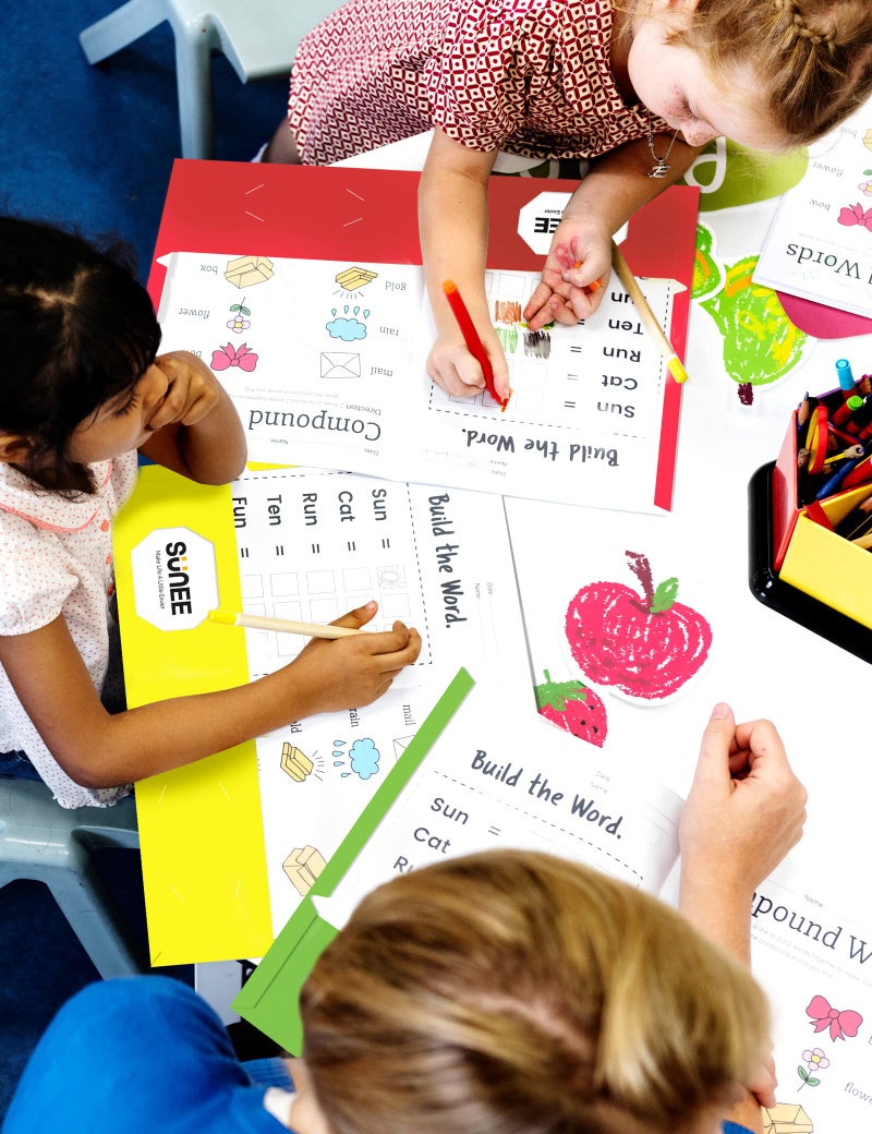 SUNEE Folders with Pockets 3 Hole Punched(50 Pack, Assorted Colors), 2 Pocket Folders Fit Letter Size Paper, Paper File Folder for School Office Home Bussiness - Image 4