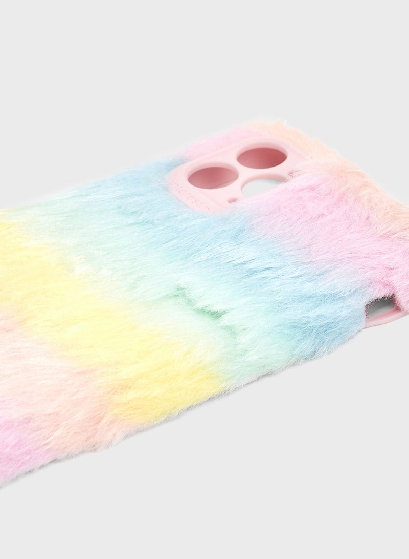 كلوزيت غطاء أيفون 11 برو مزين بفرو - Image 2