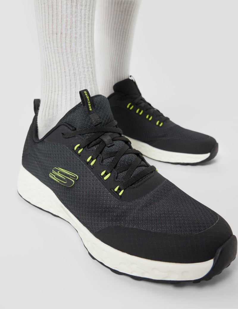 Skechers Men- Casual Shoes-TERRENEX-894312ID-BLK-7 US, Black - Image 2