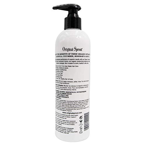 Original Sprout Classic Shampoo. Sulfate Free Shampoo for Classic Hair Care. 12 oz (2 pack) (Packaging May Vary) - Image 2