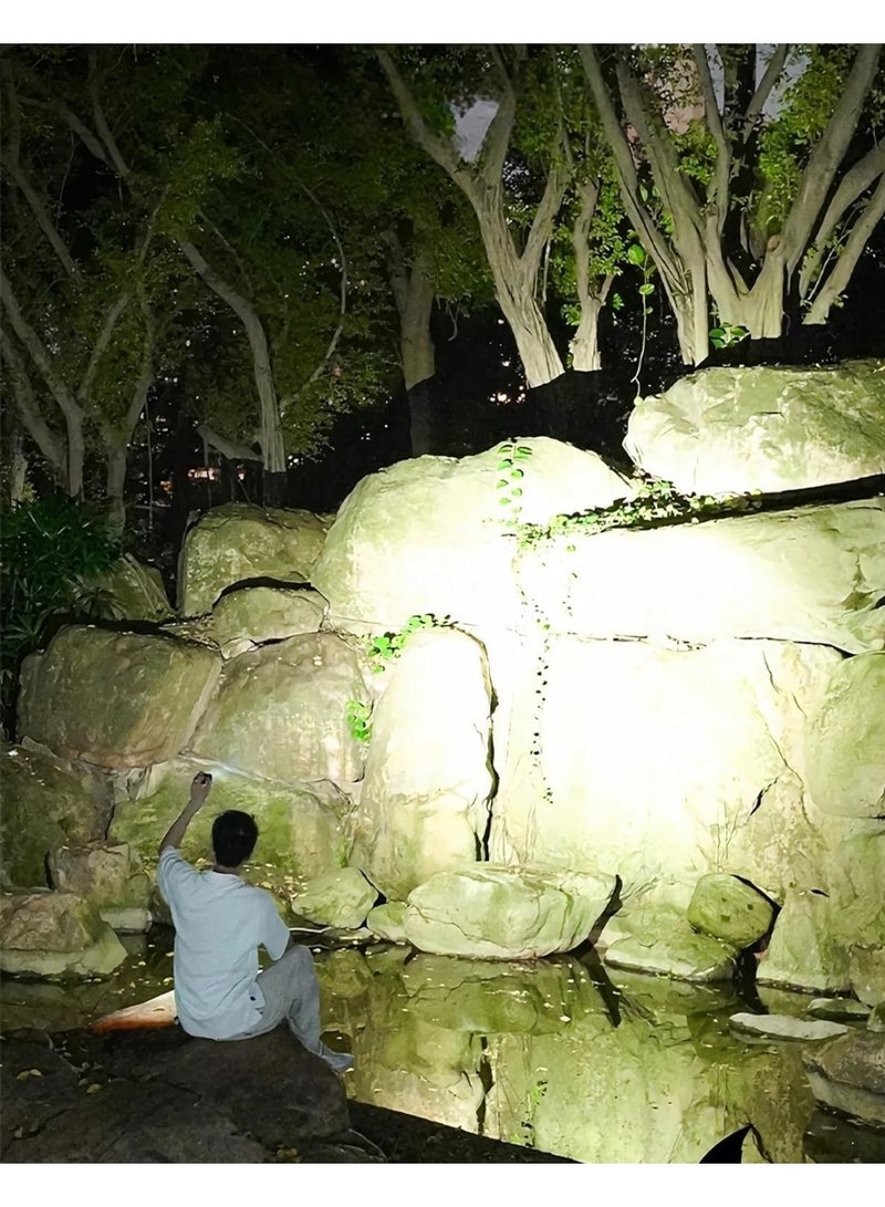 Relex Mini Keychain EDC Flashlight Rechargeable, 1000 High Lumens Super Bright Flash Lights Small Portable Tactical Pocket Torch with Magnet & Clip, 8 Modes,USB C Ipx65 Waterproof - Image 2