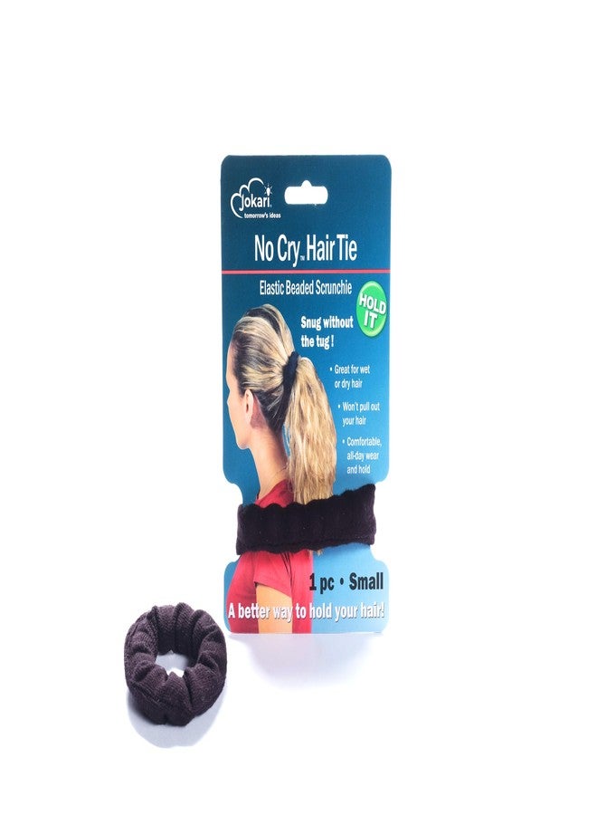 Jokari Non-Slip Beaded Scrunchie. Gentle on Hair, Perfect for Wet or Dry Use, All-Day Hold, Hair-Friendly, No-Pull Elastic Hair Tie (1, Small) - Image 1