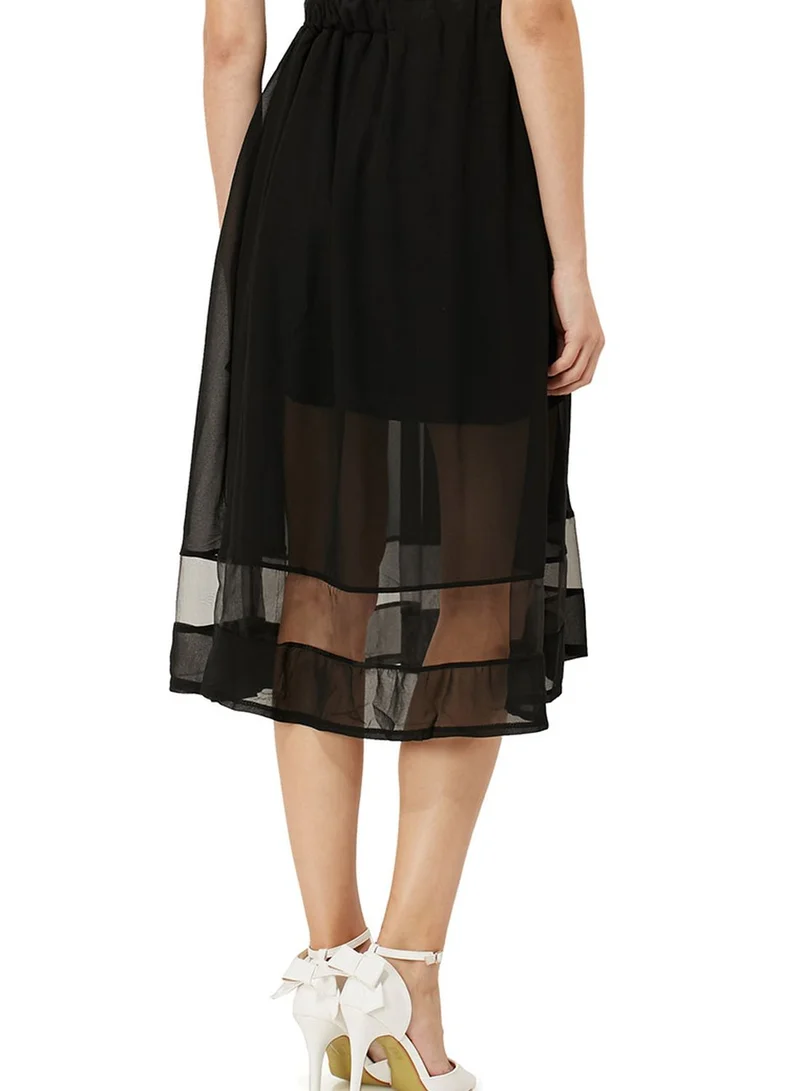 ELLA Mesh Pleat Skirt