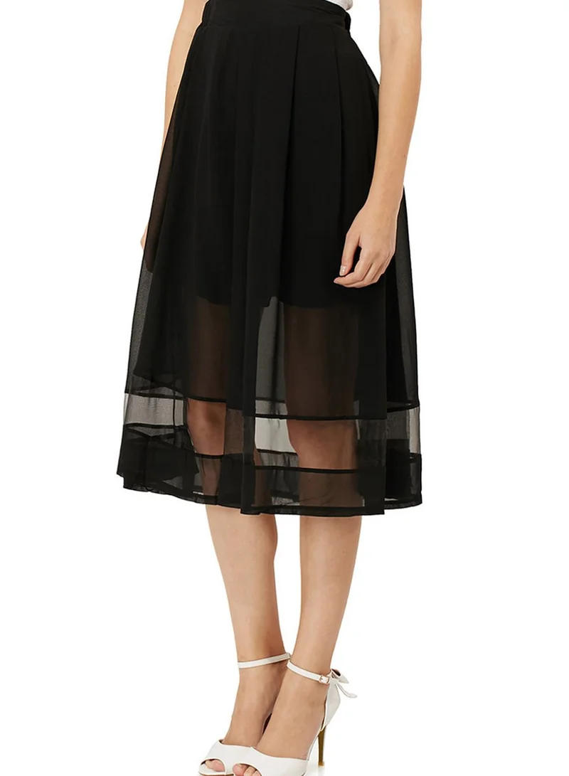 ELLA Mesh Pleat Skirt