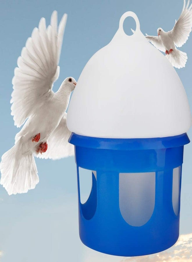 Gavigain Pigeons Feeder, Bird Water Drinker Pigeons Water Dispenser Drinker Quail Water Automatic Feeders Water Dispenser Dove Drinker Chicken (2L) - Image 2