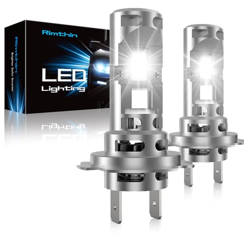 rimthin H7 Bulbs Fog Lights 6000K Cool White Super Bright Fog Light Plug and Play Pack of 2