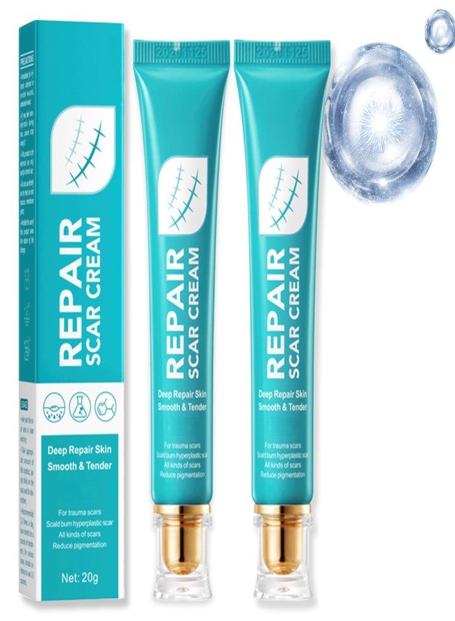 Nmoiat 2pcs Scar Cream for Men And Women, Scar Repair Cream, Skin Smoothing Firming, Skin Scar Removal Repair for Surgical Scars - Image 1