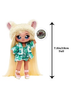 Na! Na! Na! Surprise Na! Na! Na! Surprise Na 2-in-1 soft 19 cm fashion doll Glam Series Victoria Grand Fashion Doll And Metallic Chihuahua Purse  - Image 2