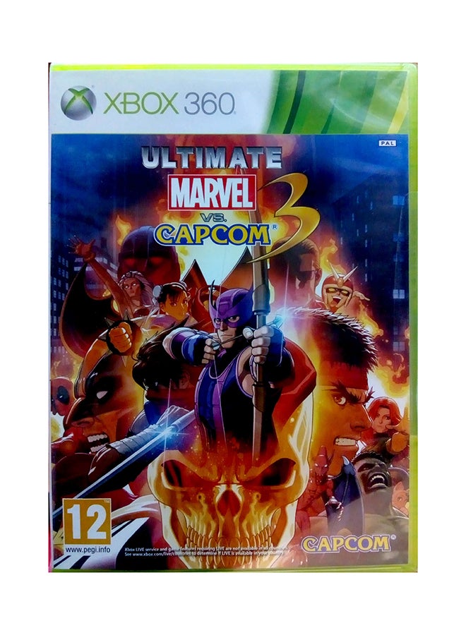 كابكوم لعبة الفيديو "Ultimate Marvel Vs Capcom 3" (إصدار عالمي) - الأكشن والتصويب - xbox_360 - Image 1
