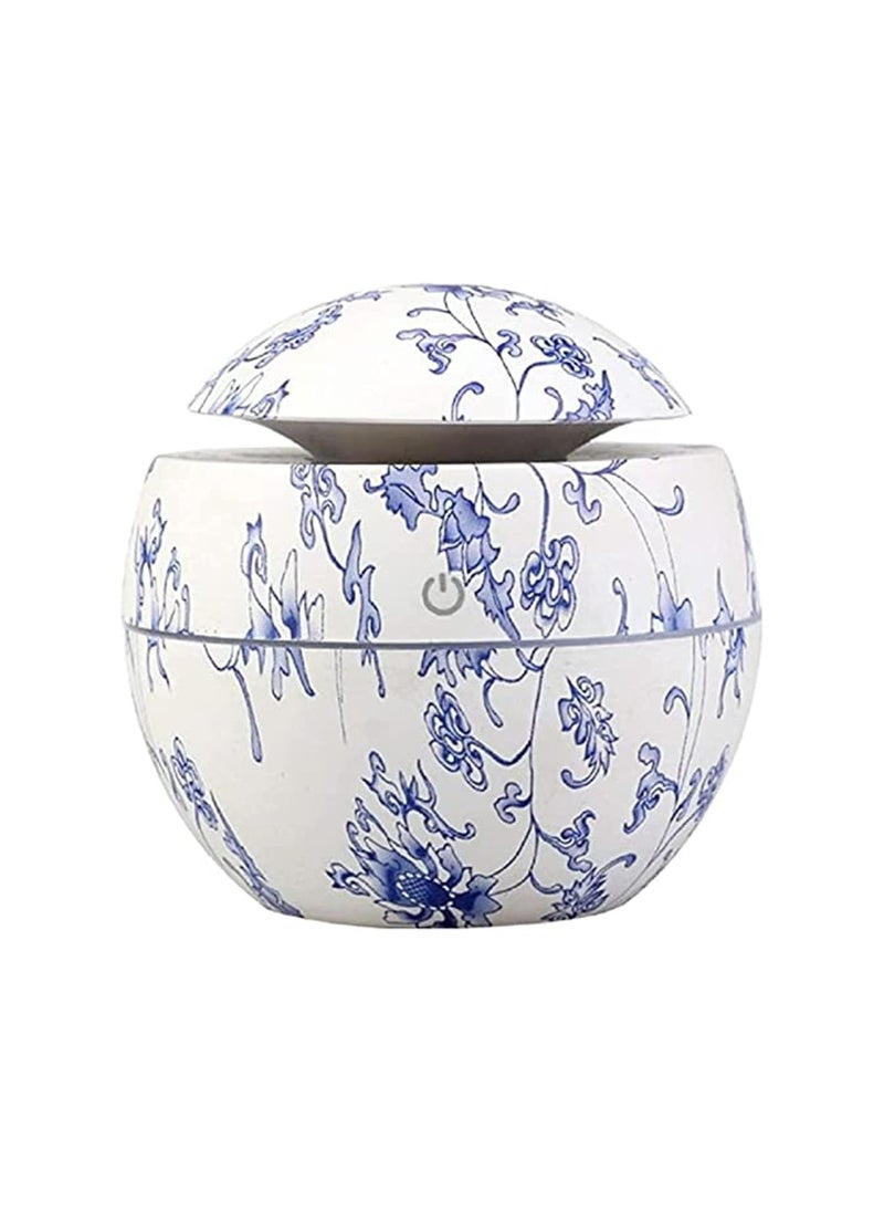 General - Ultrasonic Air Humidifier freshener Aromatherapy works via USB with 7 Color LED Lights - Ball Shape - Image 1