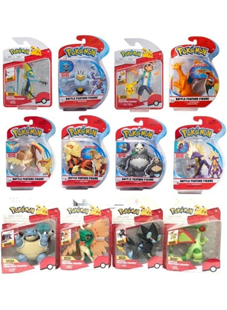 بوكيمون Pokemon Battle Figure 1st Partner 2-Inches, Assorted 1 Piece (Style & Color May Vary) | Collectible Figure | Action Figure | Perfect Gift for Kids and Collectors - Assorted - 01 Pcs - Image 2