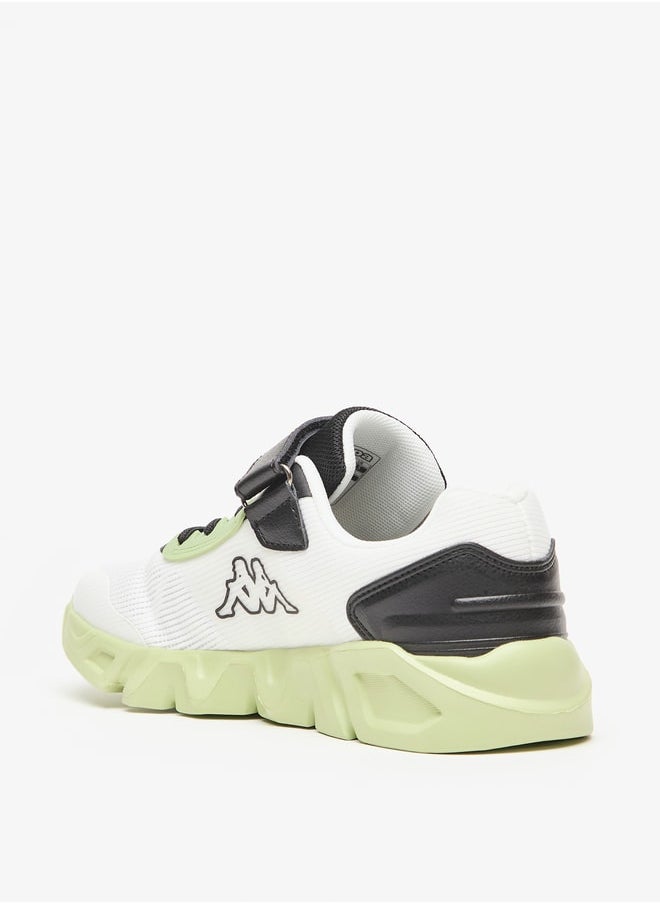Kappa - Boys' Textured Sports Shoes with Hook and Loop Closure - Image 1