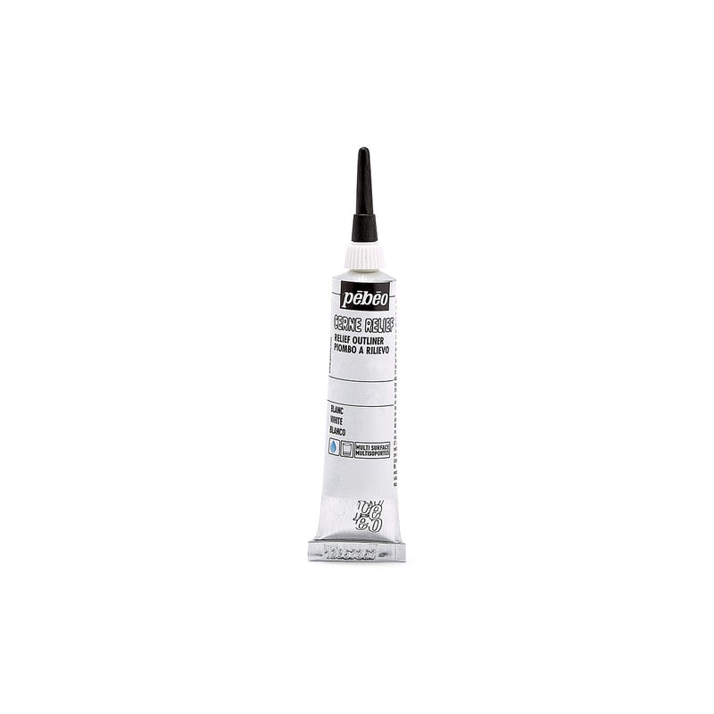 Pebeo OUTLINER WHITE 20ML - Image 1
