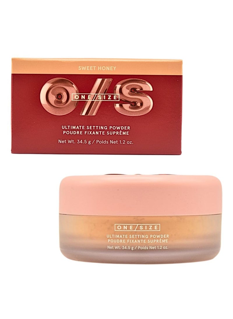 One size OneSize Ultimate Setting Powder  Sweet Honey fair to medium skin tones  12 oz  345 g 