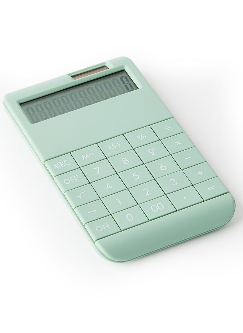 Prickly Pear Prickly Pear 'Count On Me' Calculator in Powder Blue - Functional and Stylish Desk Accessory  - Image 2