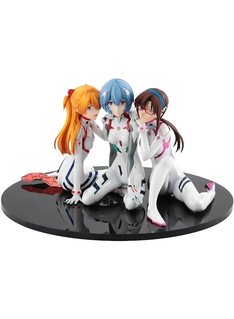 general EVA Asuka Ayanami Rei Makiha Desktop Decoration Character Model Collection Decoration Toys Gifts for Family and friends - Image 1