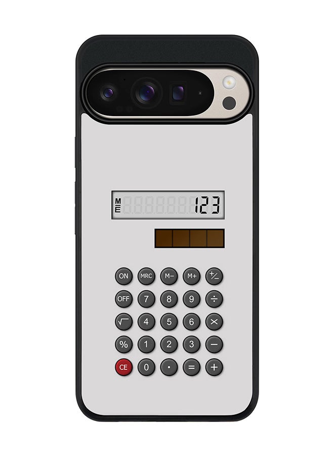 Stylizedd For Google Pixel 9 Pro XL Case,Slim fit Camera Protection, Shockproof Thin Phone cover - Calc (White) - Image 1