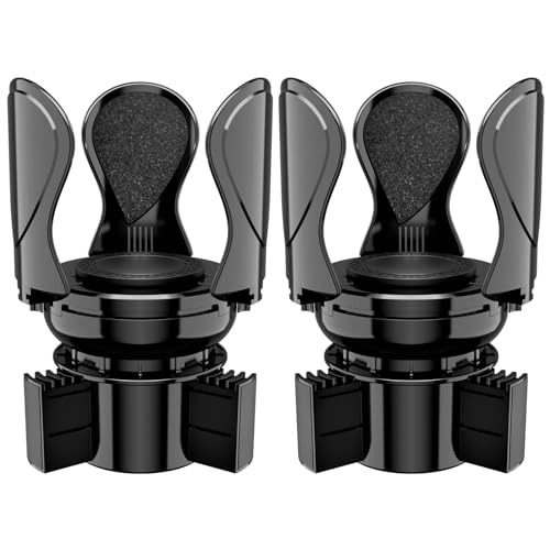 Zeyitian 2Pack Car Cup Holder Expander, Cup Holder Extender Adapter with Expandable Arm and Adjustable Base, Compatible with Yeti Ramblers, Hydro Flasks，Stanley, Owala Most Coffee Mugs Bottles & Cups - Image 1
