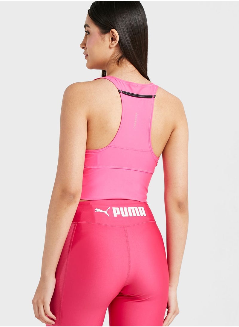 PUMA - Ultraform Run Cropped Top - Image 1